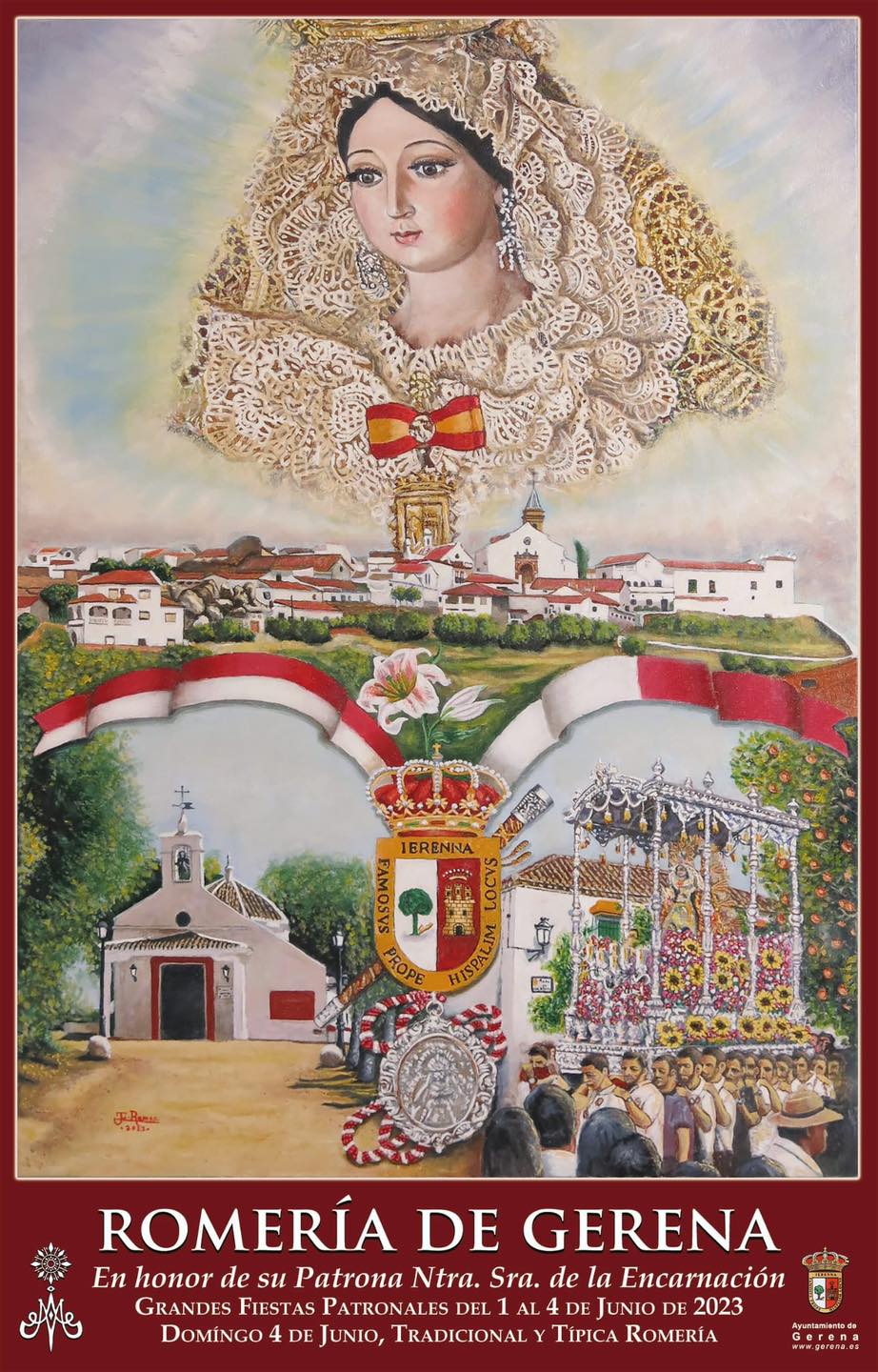 Romería en honor de Nuestra Señora de la Encarnación 2023 Gerena